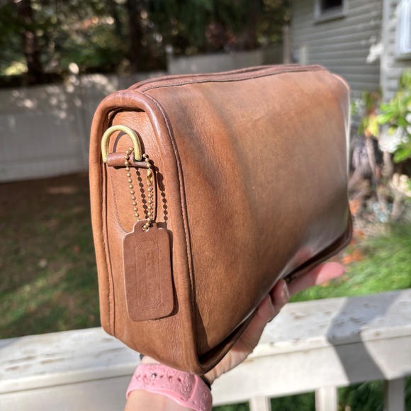 Vintage Coach Companion Bag 9300 Putty - Picture 3 of 13